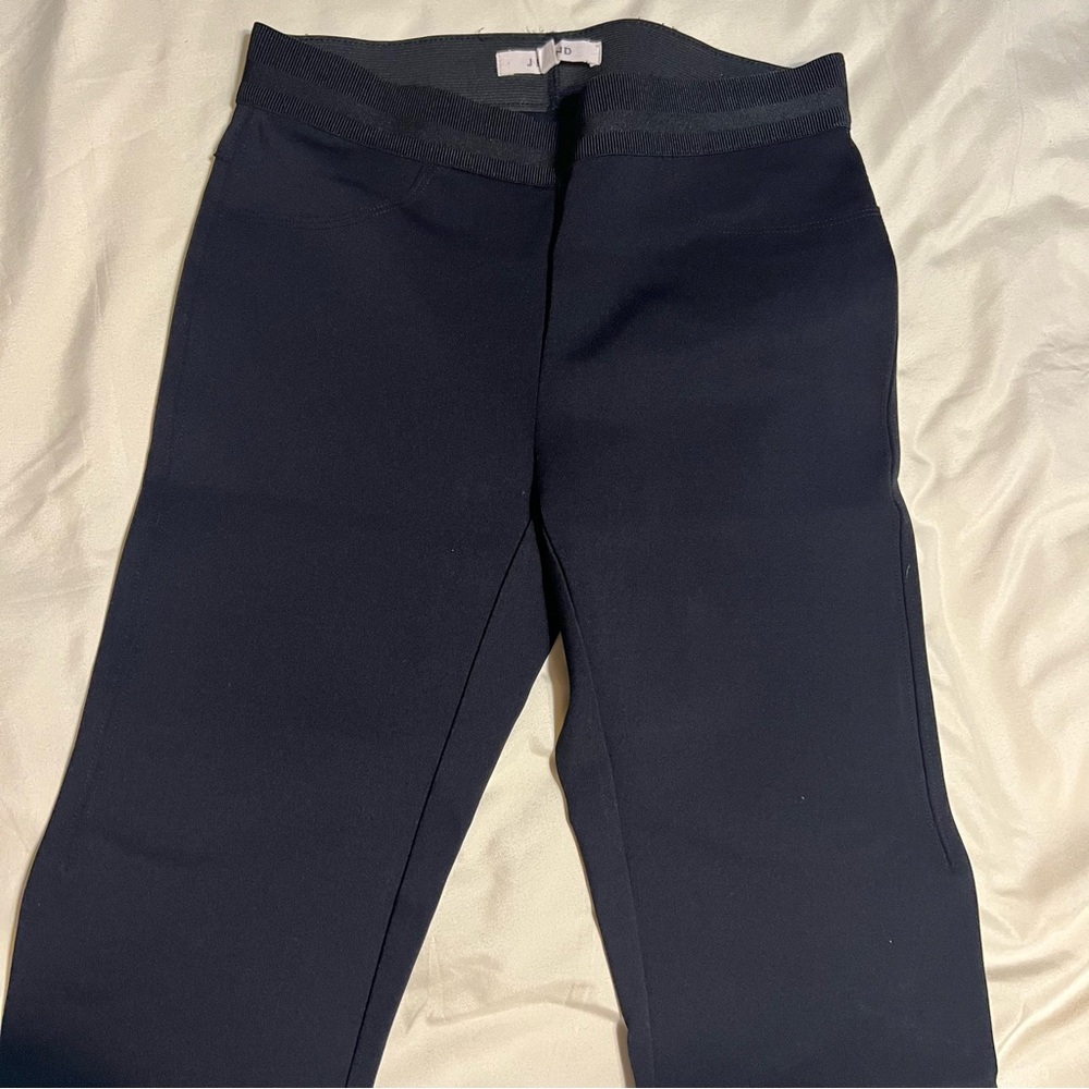 J Brand Midnight Black Leggings with Ribbon Waist Detail Size XS - Picture 8 of 11
